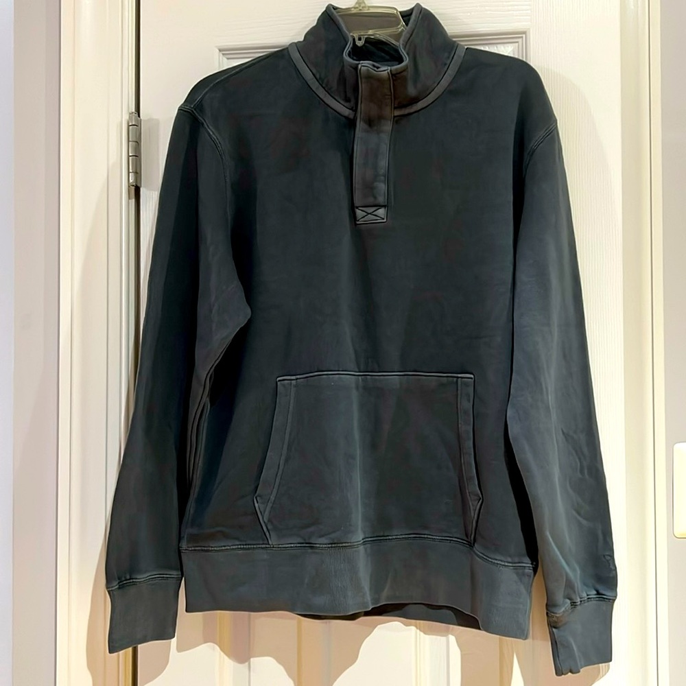 NWT: American Eagle Men’s Supersoft Quarter Snap Sweatshirt